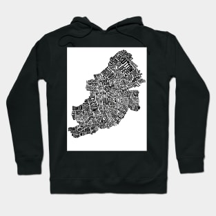 Birmingham City word Map Hoodie